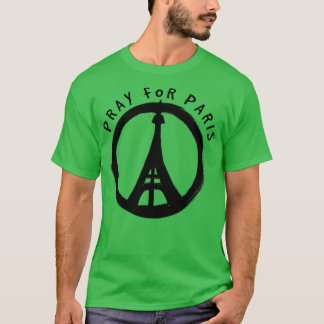 T-shirt Priez pour Paris