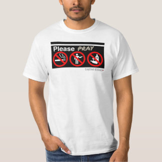 T-shirt "PRIEZ svp" la chemise