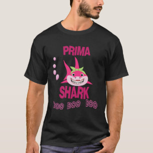 T-shirt Prima Shark Cousin Playera para Prima en Espanol