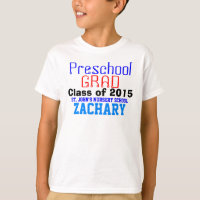 Primaire Graduate Classe de nom coloré Chemise