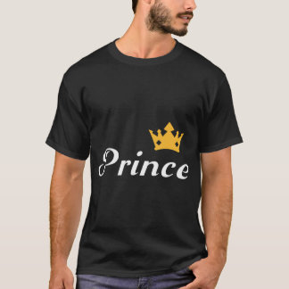 T-shirt Prince Boys Hommes Famille Correspondant La Saint-