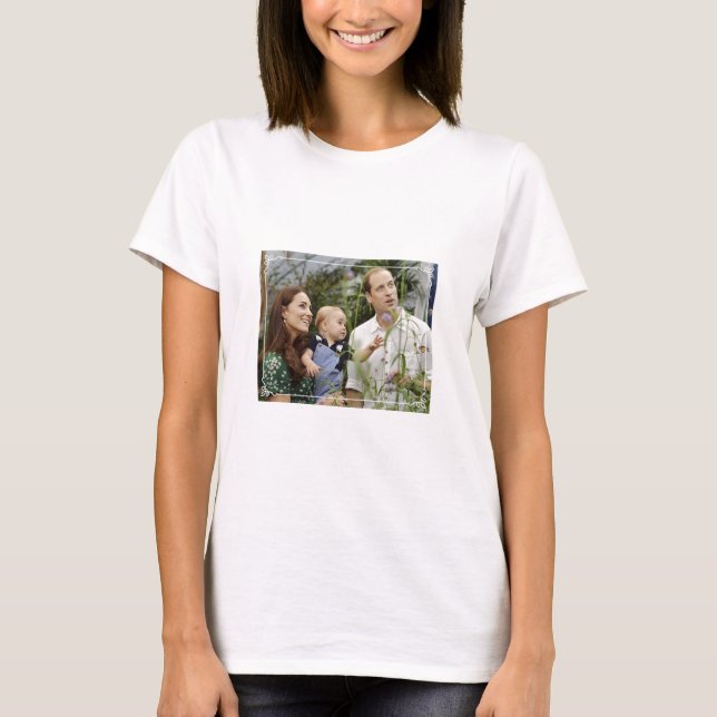 T-shirt Prince George de Kate Middleton (Devant)