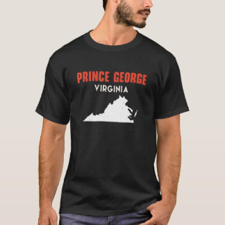 T-shirt Prince George Virginia USA State America Travel Vi
