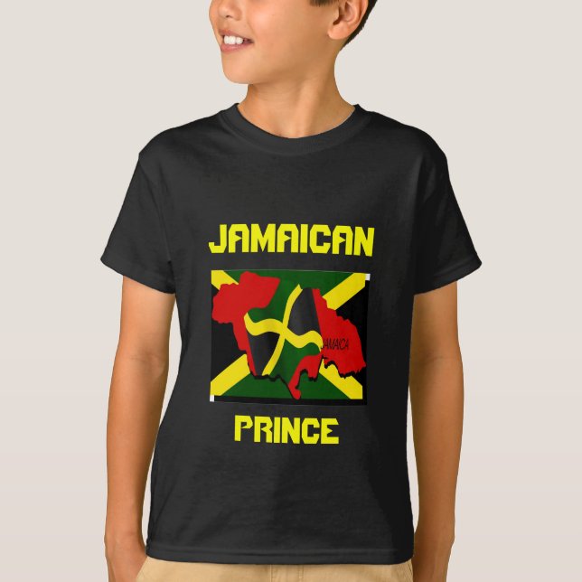 T-shirt Prince jamaïcain (Devant)