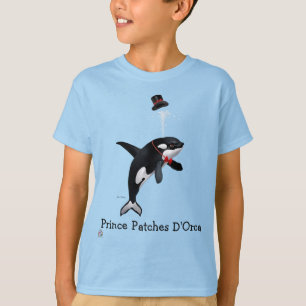 T-Shirt Prince Patches D'Orca Kids T-Shirt