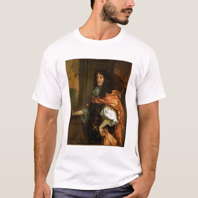 T-shirt Prince Rupert (1619-82), c.1666-71 (huile sur la (Devant)