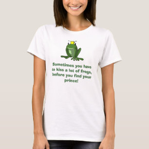 T-shirt Prince tee - shirt de grenouille pour une fille