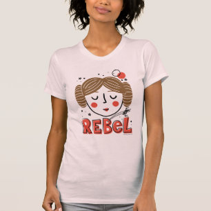 T-shirt Princess Leia Doodle
