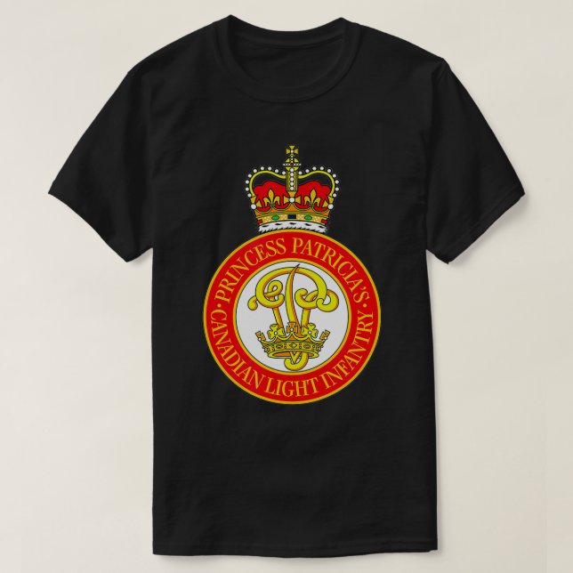 T-shirt Princess Patricia's Canadian Light Infantry  (Design devant)