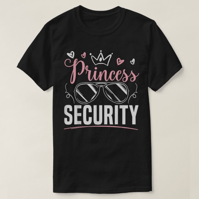 T-shirt Princess Security Design pour une équipe Big Broth (Design devant)
