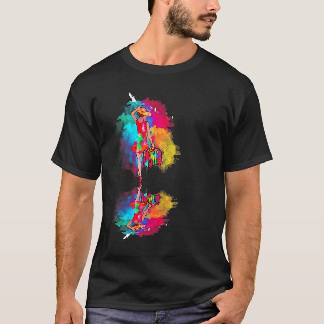 T-shirt Princess Travel Queen Cruising Honeymoon Family Cr (Devant)
