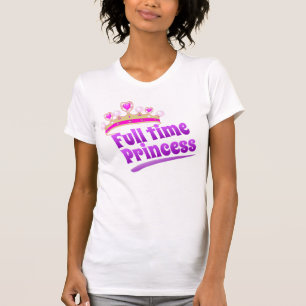 T-shirt Princesse à plein temps