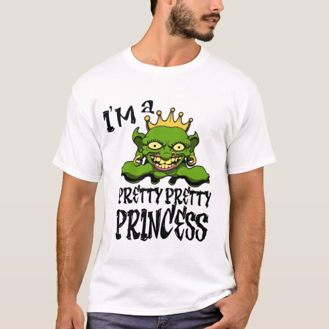 T-shirt princesse assez jolie (Devant)
