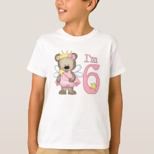 T-shirt Princesse Bear 6e anniversaire