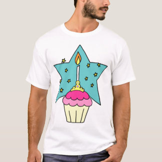 T-shirt Princesse Cupcake Shirt d'anniversaire