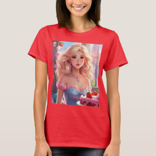 T-shirt princesse d'anniversaire