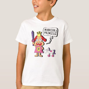 T-shirt Princesse de guerrier
