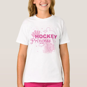 T-shirt Princesse de hockey féminin