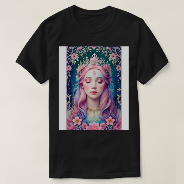 T-shirt Princesse de la beauté endormie (Design devant)