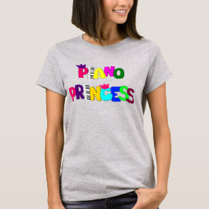 T-shirt Princesse de piano