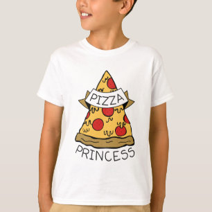 T-shirt Princesse de pizza