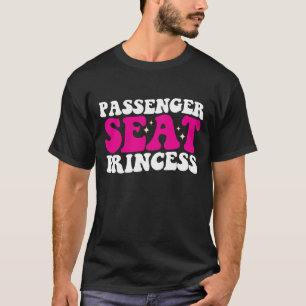 T-shirt Princesse de siège passager Fille Voiture Groovy R
