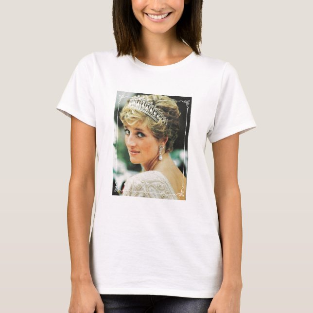 T-shirt Princesse Diana du Pays de Galles (Devant)