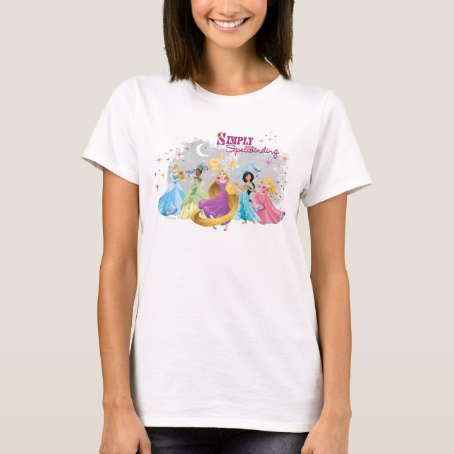 T-shirt Princesse Disney | Liaison orthographique (Devant)