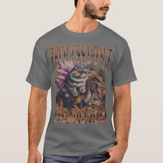 T-shirt Princesse Donut et Mongo rétro vintage 90