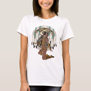 T-shirt Princesse et Chemise du cheval amérindien