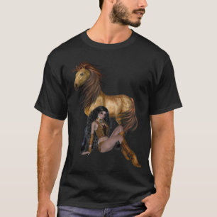 T-shirt Princesse et Chemise du cheval amérindien