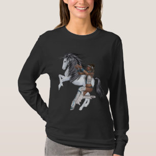T-shirt Princesse et Chemise Stallion d'Amérique