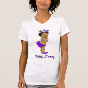 T-shirt Princesse et perles ethniques personnalisées de