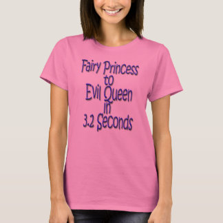 T-shirt Princesse féerique à la reine mauvaise en 3,2