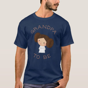 T-shirt Princesse Leia Grand-Père À Être