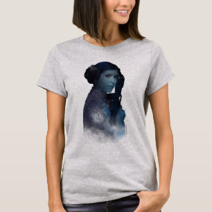T-shirt Princesse Leia   Silhouette spatiale