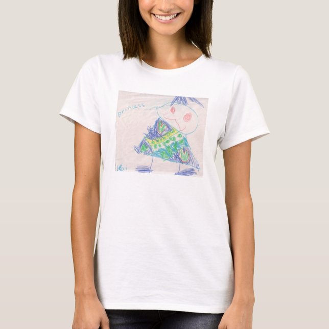 T-shirt Princesse par DesginsByKai (Devant)