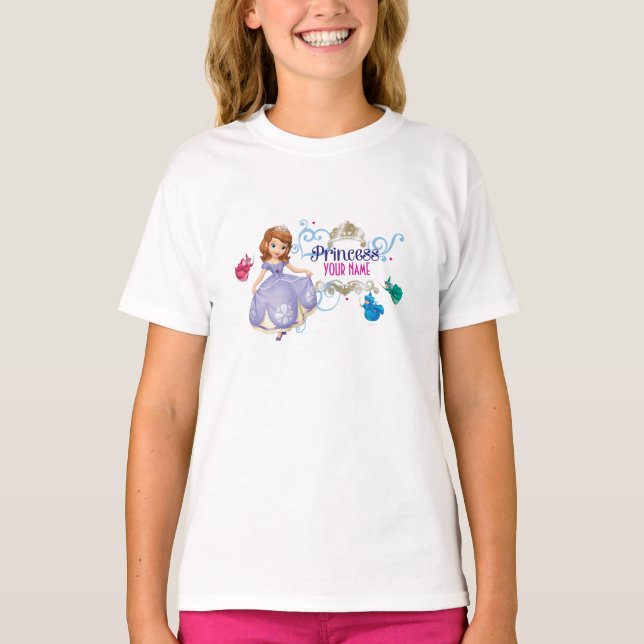 T-shirt Princesse personnalisée (Devant)