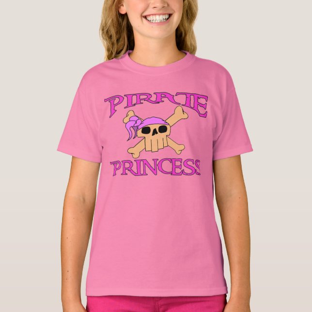 T-SHIRT PRINCESSE PIRATE (Devant)