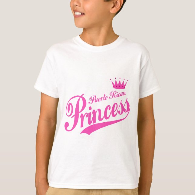 T-shirt Princesse portoricaine (Devant)