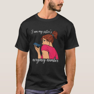 T-shirt Princesse Protection Big Brother Little Sister Sec