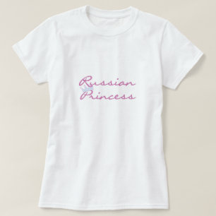 T-shirt Princesse russe