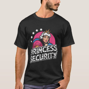 T-shirt Princesse Sécurité Anniversaire Papa & Maman G