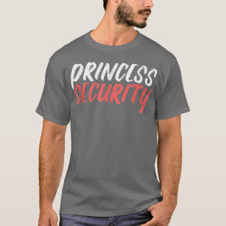 T-shirt Princesse Sécurité Halloween Costume Papa Hommes M