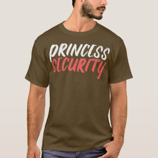 T-shirt Princesse Sécurité Halloween Costume Papa Hommes M