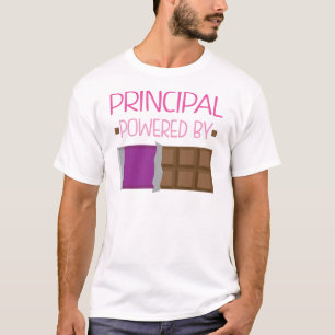 T-shirt Principal actionné par le chocolat