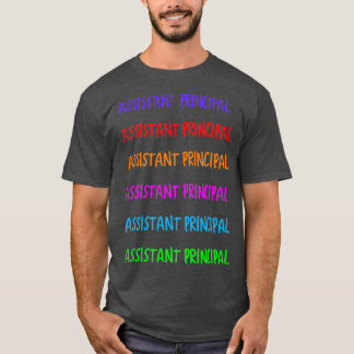 T-shirt Principal adjoint 20