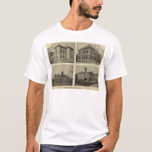 T-shirt Principaux bâtiments, Portland, Orégon