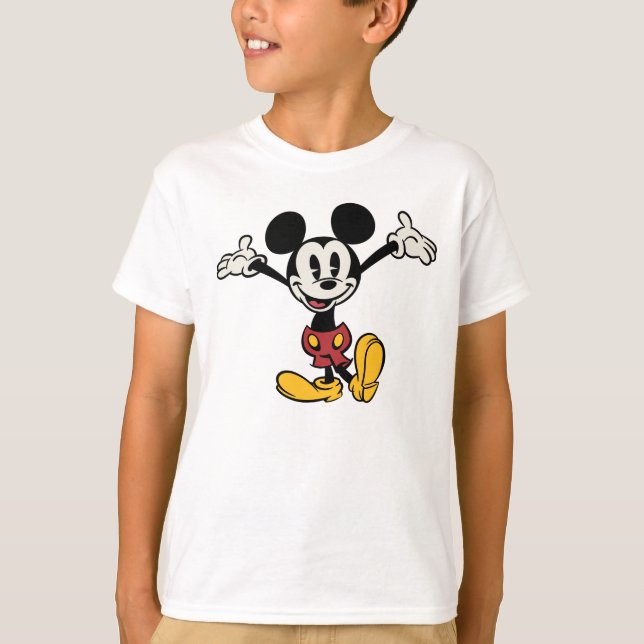 T-shirt Principaux raccourcis Mickey | Armoiries (Devant)