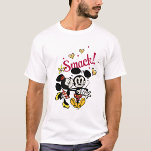 T-shirt Principaux raccourcis Mickey   Baiser sur la joue